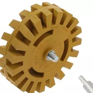 접착스티커 제거 고무 차량 접착제 리무버 고무휠