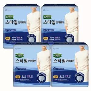 디펜드 스타일 언더웨어 남성 파워 중형 9개입 X 4팩 (총36개)