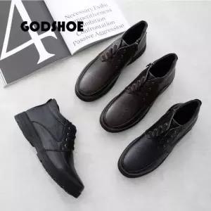 산투쓰 소가죽 방한부츠 털부츠 남성방한화 가죽부츠