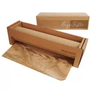 친환경 종이 뽁뽁이 포장용에어캡 택배 박스 완충재 포장재 메가150