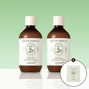 [스킨푸드][쿠폰가19,610원][1+1]판토테닉 워터파슬리 토너 300ml + (증정) 파슬리패드2매입1개