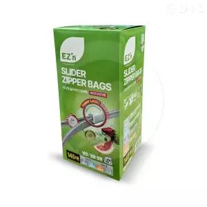 이지엔 슬라이더 스탠딩 지퍼백 145매 버라이어티팩 코스트코