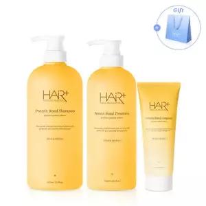 헤어플러스 프리지아 퍼퓸 단백질 열보호 집중 클리닉 선물세트