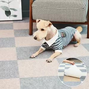 펫아미고 강아지매트 45cm 8매 타일식 흡착 미끄럼방지 / 고양이 슬개골 탈구예방