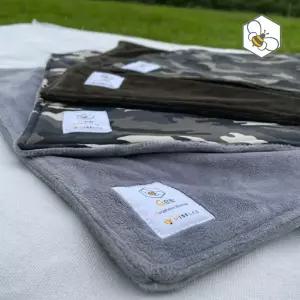 [90x50cm][Gee] 5V USB 4-way 그래핀 캠핑온열매트 그레이/가든그린 L사이즈