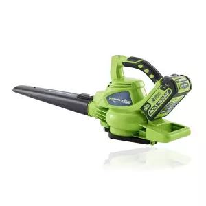 [흡입겸용 340]그린웍스 40V 충전식 브로워 베어툴