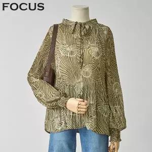 [롯데백화점]포커스 플라워주름블라우스_FF1H7BL0052