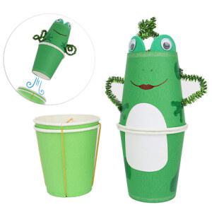 (미술샘) 점핑 개구리 봄 만들기