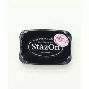 패션스타트 츠키네코 스테이즈온 유성스탬프 잉크(글래스용)_SZ-31 제트블랙 (55031)
