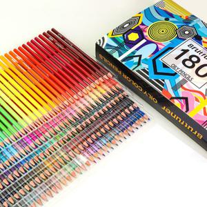 Brutfuner 180색 수채화 색연필 수성 수채 전문가용 고급 색연필
