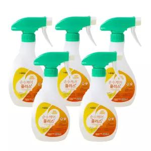 비츄인 순수케어플러스 기구 살균소독제 400ml 5개 알콜70%가정용 업소용 B005