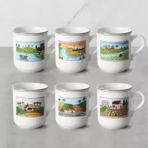 빌레로이앤보흐 디자인나이프 머그6종세트