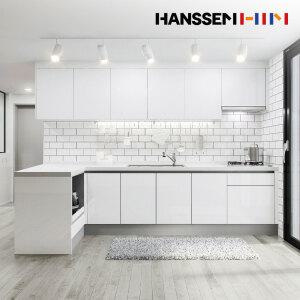 한샘 밀란 100 퓨어화이트 키친 싱크대/주방/무료1DAY시공/매장동일/리모델링