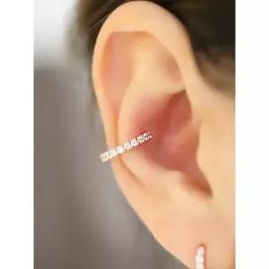 [미니멀피어싱]14K 큐빅 링귀걸이 이너컨츠 링피어싱