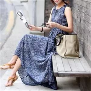 [오노마] ONM 여름 여성 나시 롱원피스 치마 데일리 패션룩 코디 (S8188098)