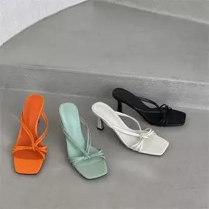 [오노마] ONM 꼬임스트랩힐 슬리퍼구두 샌들구두 스퀘어코 여름 (S8534011)