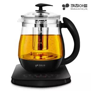 [키친아트] 쏘렐 프리미엄 다다 전기 티포트 KIA-EK15 (화이트/블랙) 차탕기 커피/분유포트 1.7L대용량 내열강화유리 304스테인리스