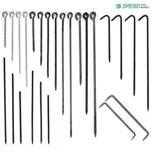 국산 쇠말뚝 17종 쇠말둑 철근말뚝 철근팩 철물