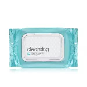 케어존 닥터솔루션 클렌징 티슈 60매