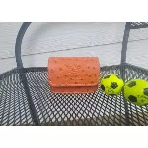 [아담스]골프공주머니 볼케이스 타조가죽 TA2314467