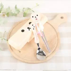 [텐바이텐]리락쿠마 스픈교정젓가락케이스세트 베이지4407