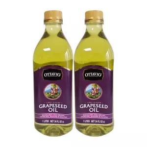 오타비오 포도씨유 1L X 2 발연점 높은 100프로 포도씨 식용유