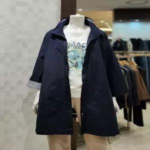 [벨라디터치][벨라디터치] V9D1CB23 줄무늬 배색 트렌치 코트 (P002616410)