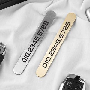 더룩 스틱 메탈 주차번호판 주차알림판 레이저각인 자동차전화번호 주차중