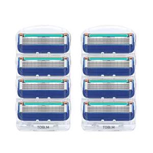 (무료배송) 토비메모리 질레트 면도날 호환전용 퓨전매뉴얼 2팩 (8입)