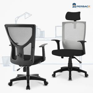 퍼백 베이직 가성비 게이밍 컴퓨터 메쉬의자 편한 사무용 공부용 학생용