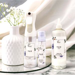 잇츠마이플라워 양재동꽃시장향 이슬꽃 섬유탈취제 섬유향수 드레스퍼퓸 룸스프레이 500ml