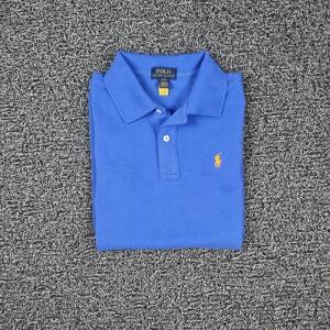 폴로 랄프로렌 걸즈 반팔 카라티 2버튼