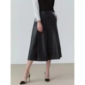 [리오벨] FAUX레더큐롯팬츠