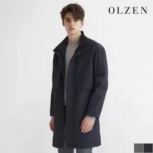 [올젠] 인비저블 후드 하이넥 코트 (ZOB3CG1302)