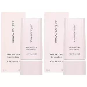 정샘물 스킨 세팅 글로잉 베이스 40ml + 40ml 피부톤보정 파데프리