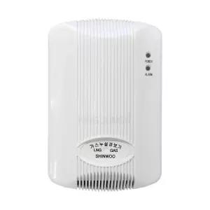신우전자 가정용 가스누출(누설)경보기 2종 LNG용 단독형 방수형 ND-112(DC15V),ND-114(AC220V)
