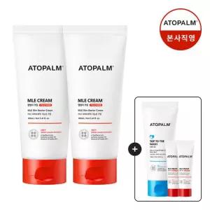 [아토팜] MLE 크림 160mlx2(튜브) (증정)탑투토워시 100ml+MLE크림 8ml*2 1/26~2/1