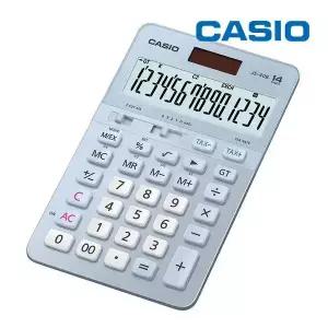 카시오 계산기 JS-40B-BU 블루 세무사 회계사 14단