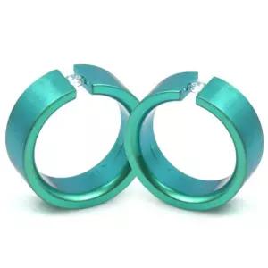 TQ-111 DIA CO 다이아몬드 티타늄 커플링 반지 이니셜무료 무료배송 맞춤제작 평생AS