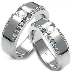 TW-058 CO 티타늄 커플링 반지 이니셜무료 무료배송 맞춤제작 평생AS