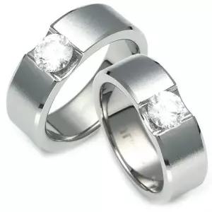 TW-053 DIA CO 다이아몬드 티타늄 커플링 반지 이니셜무료 무료배송 맞춤제작 평생AS