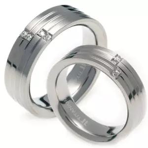 T-586 DIA CO 다이아몬드 티타늄 커플링 반지 이니셜무료 무료배송 맞춤제작 평생AS