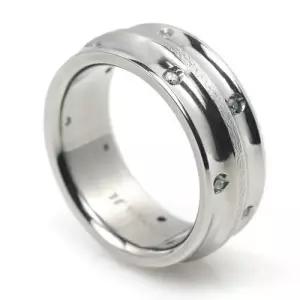 T-73D12 티타늄 반지 이니셜무료 무료배송 맞춤제작 평생AS