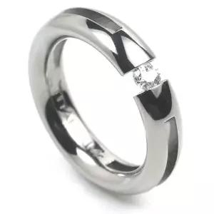 T-718 DIA 다이아몬드 티타늄 반지 이니셜무료 무료배송 맞춤제작 평생AS