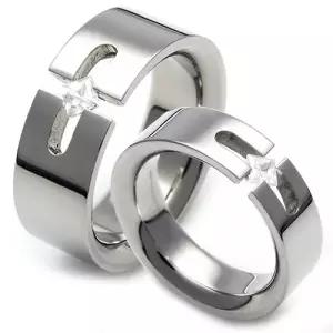 T-802 DIA CO 다이아몬드 티타늄 커플링 반지 이니셜무료 무료배송 맞춤제작 평생AS