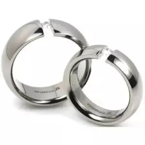 T-701 DIA CO 다이아몬드 티타늄 커플링 반지 이니셜무료 무료배송 맞춤제작 평생AS