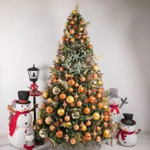 [텐바이텐]크리스마스 트리 나무 장식 풀세트 보타니그린리프 300cm 양면