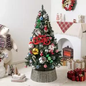 [텐바이텐]크리스마스 트리 나무 장식 풀세트 스웨터산타 PVC 150cm 양면