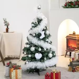 [텐바이텐]크리스마스 트리 나무 장식 풀세트 솔리드모루 PVC 90cm 양면