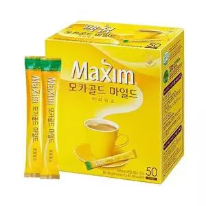 동서식품 맥심 모카골드 마일드 커피믹스 12g x 50개입